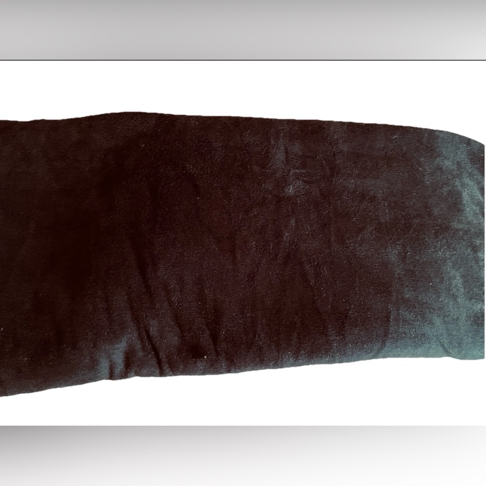 Black Soft Fleece Material Blankets Quilting Crafting 70in X 93in